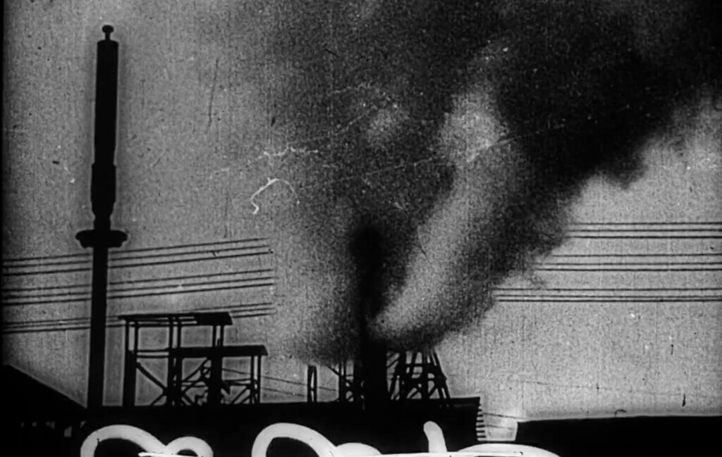 Strike movie locomotive smoke