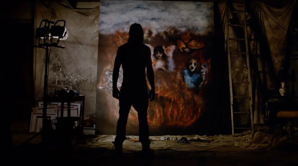 The Devil's Candy 2017 painting