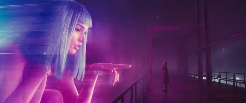 Blade Runner 2049 giant hologram