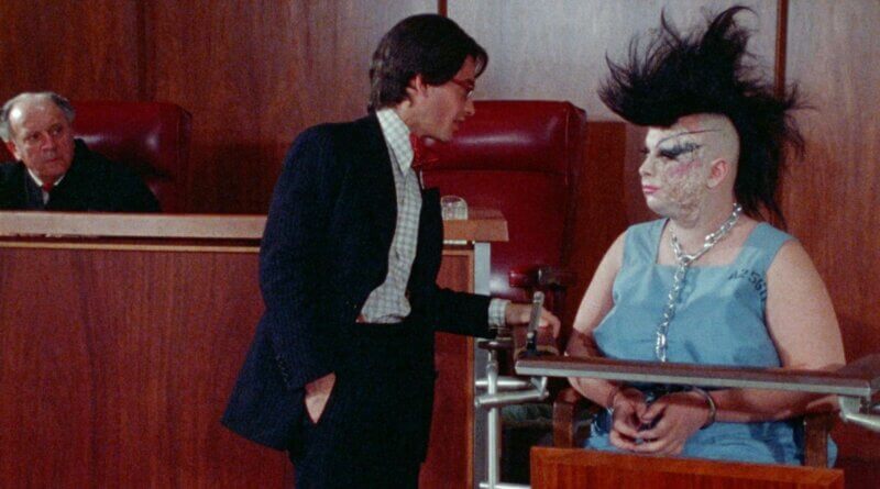 John Waters Female Trouble courtroom scene