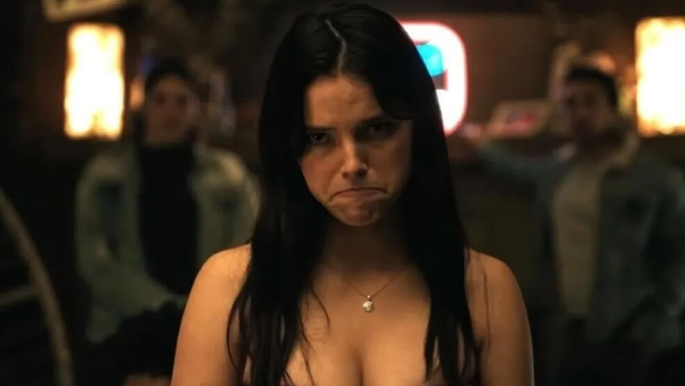 Obsession frowning scene