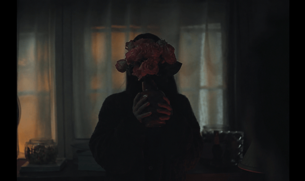 Obsession (2026) flower scene