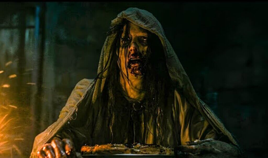 Heretic movie old woman resurrection